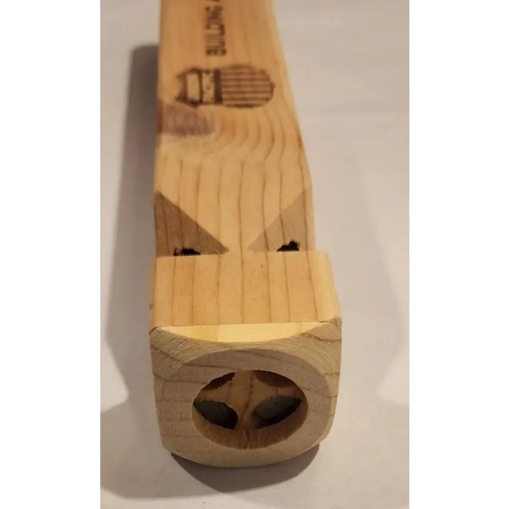Union Pacific Railroad Wooden Train Whistle Building America 8.5